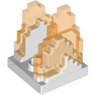 Lego plamen, bílá (6256421, 6276018)